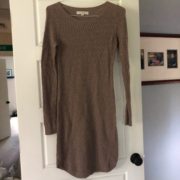 Ann Taylor loft sweater dress - Picture 1 of 3